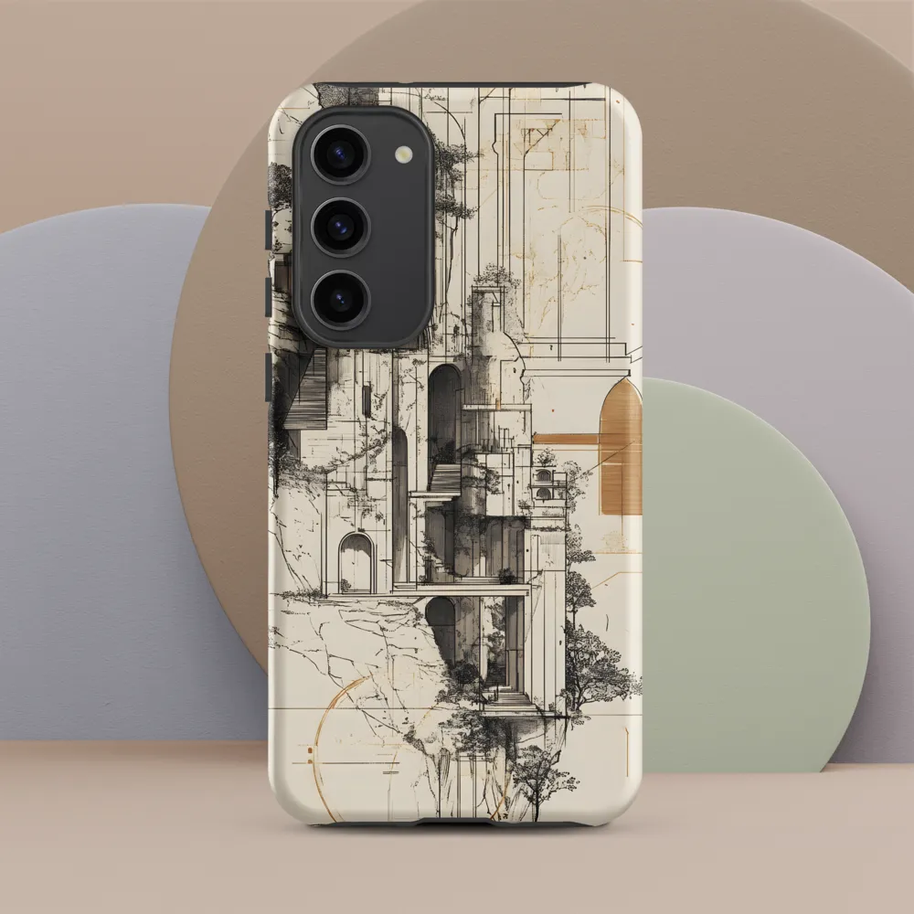 Ethereal Architectures | Phone Case |  S23 Plus | Tough Case | Matte