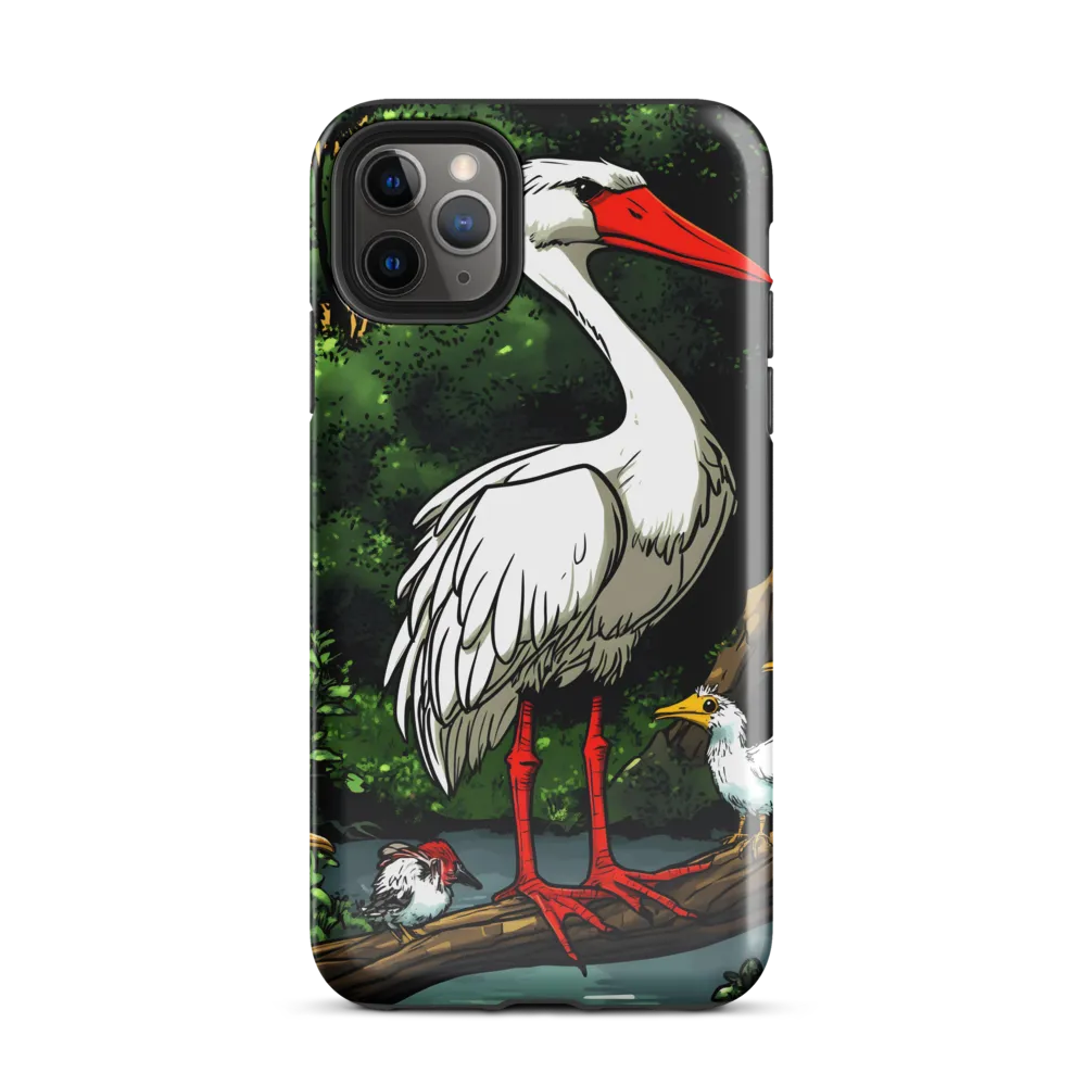 Unity in Nature: The Avian Gathering | Phone Case |  11 Pro Max | Tough Case | Glossy