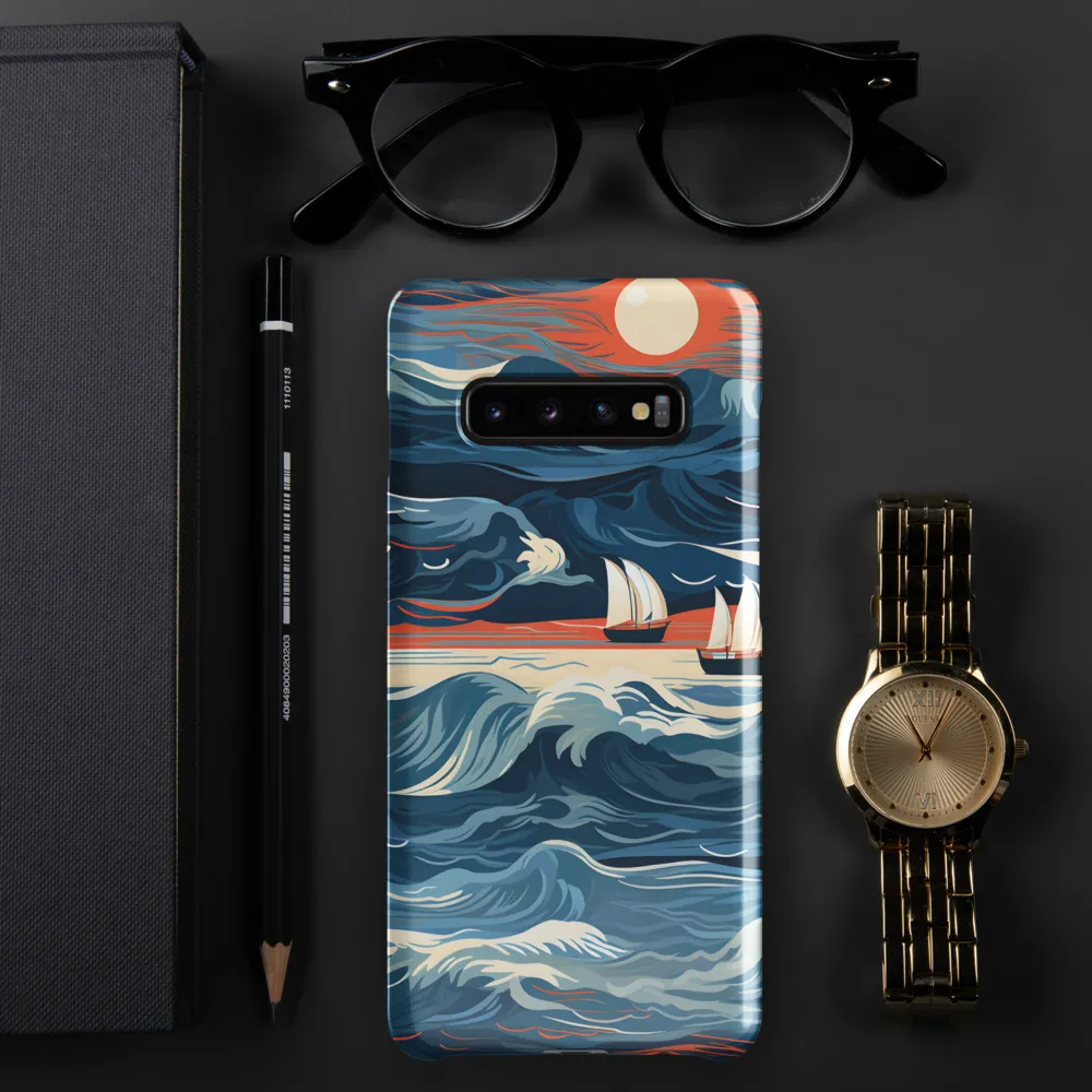 Ocean Whispers: A Voyage at Dusk