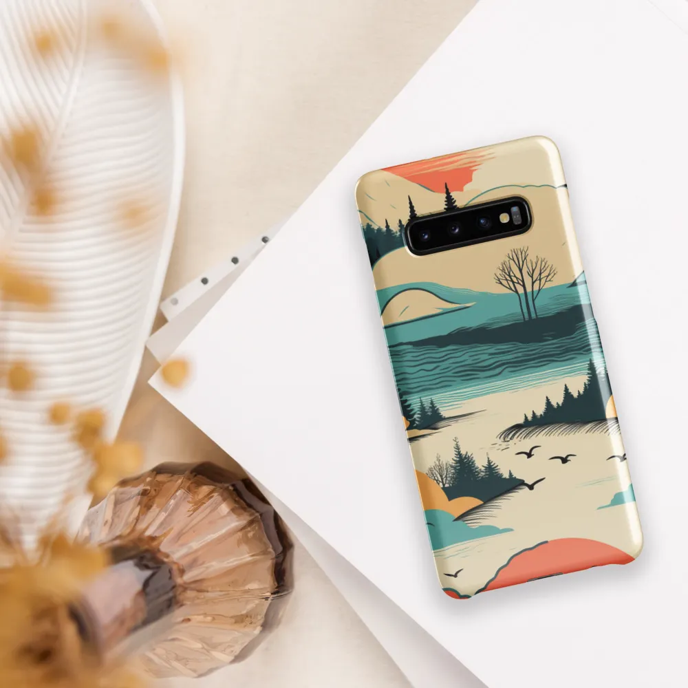 Tranquil Horizons | Phone Case |  S10 Plus | Snap Case | Glossy