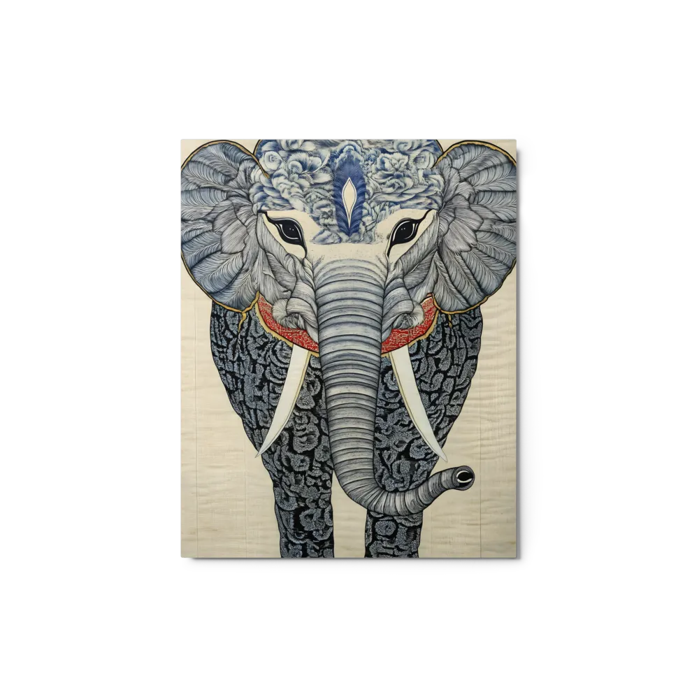 Majesty of the Elephant | Metal Print | 8″×10″