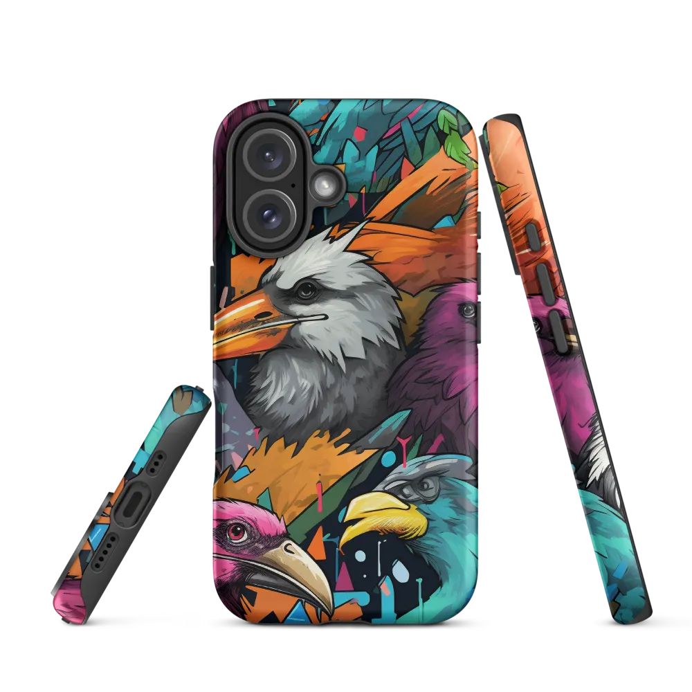 Avian Vortex: A Celebration of Color and Form