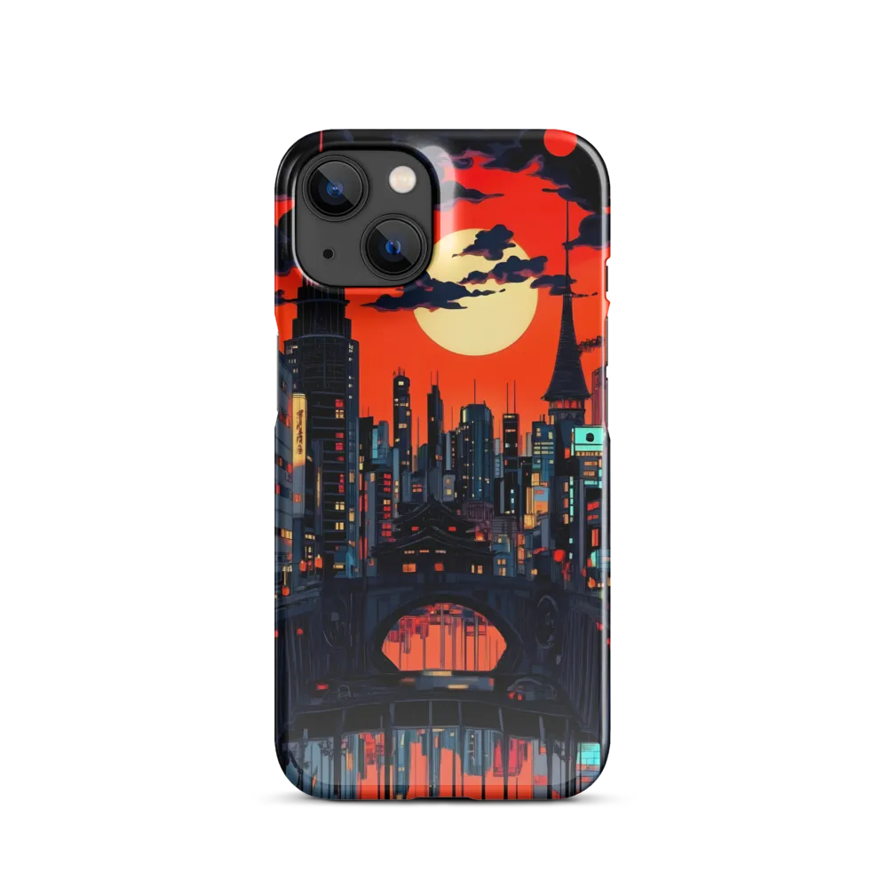 Nightfall in a Neon City