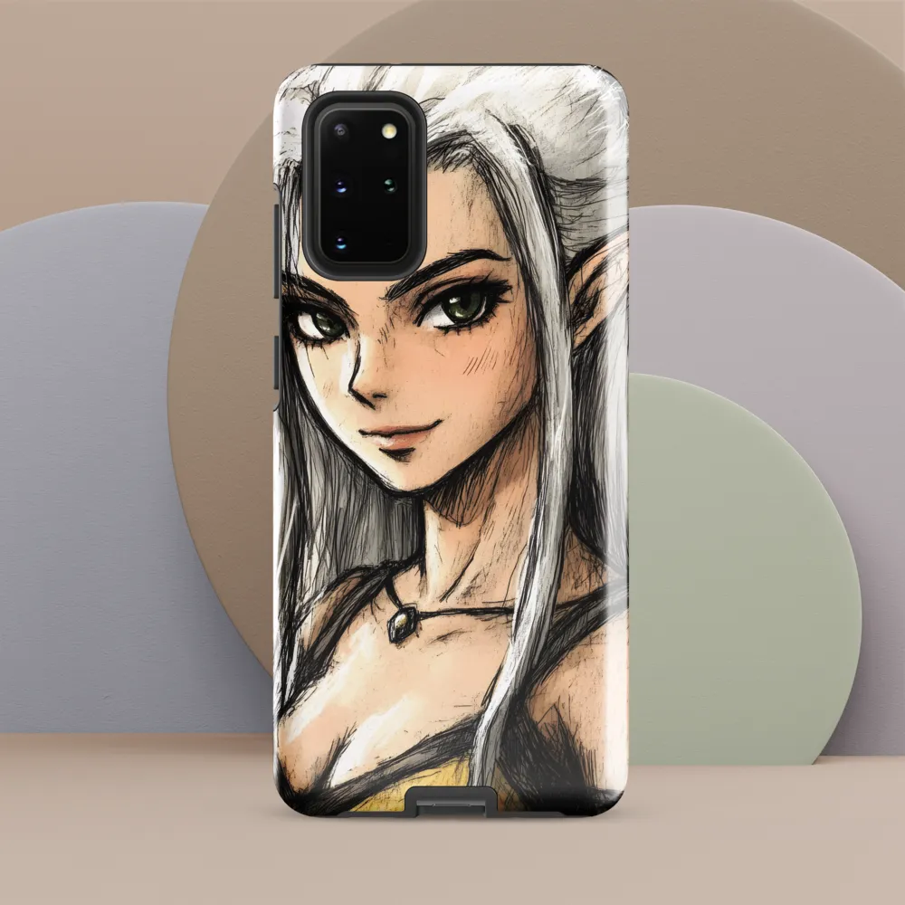 Ethereal Elegance: The Elf's Portrait