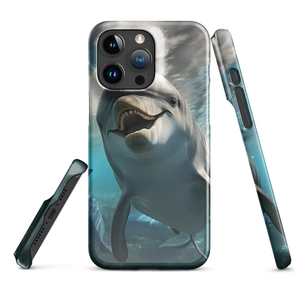 Beneath the Waves: A Dolphin's Dance