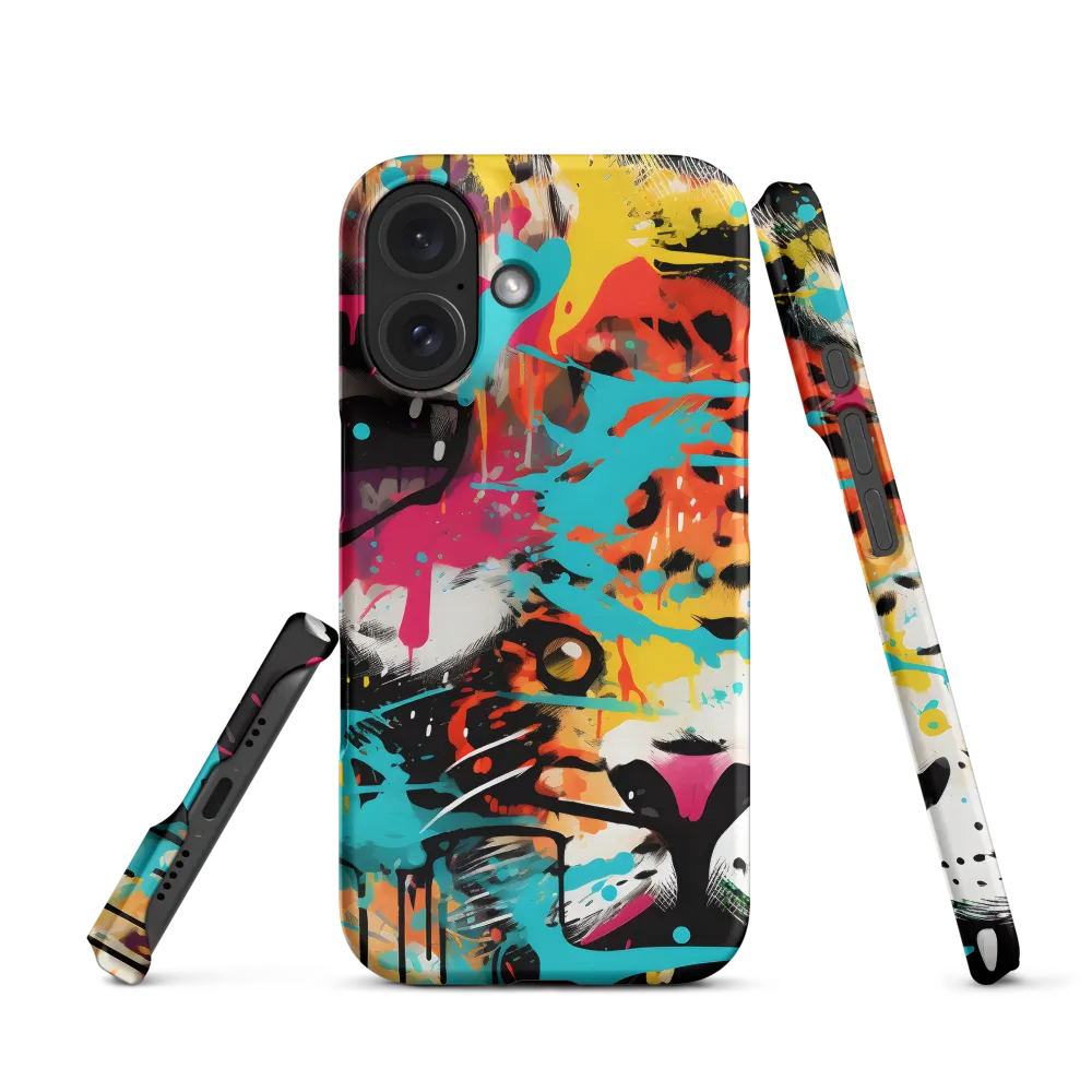 Fierce Fusion: Tiger and Lion in Graffiti