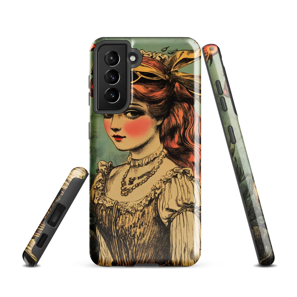 Elegance Beneath the Waves | Phone Case |  S21 | Tough Case | Glossy