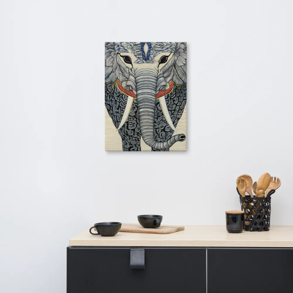 Majesty of the Elephant | Canvas | 18″×24″