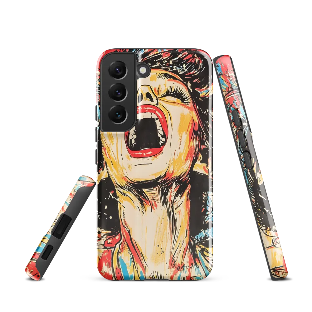 The Cry of Color | Phone Case |  S22 | Tough Case | Glossy