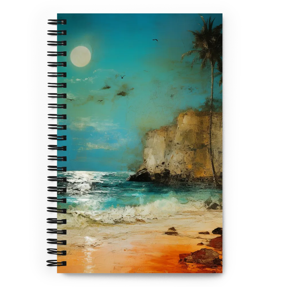 Moonlit Tranquility | Spiral Notebook