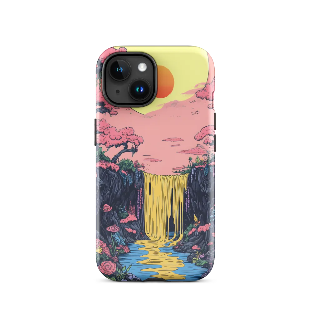 Ethereal Cascade of Blossoms