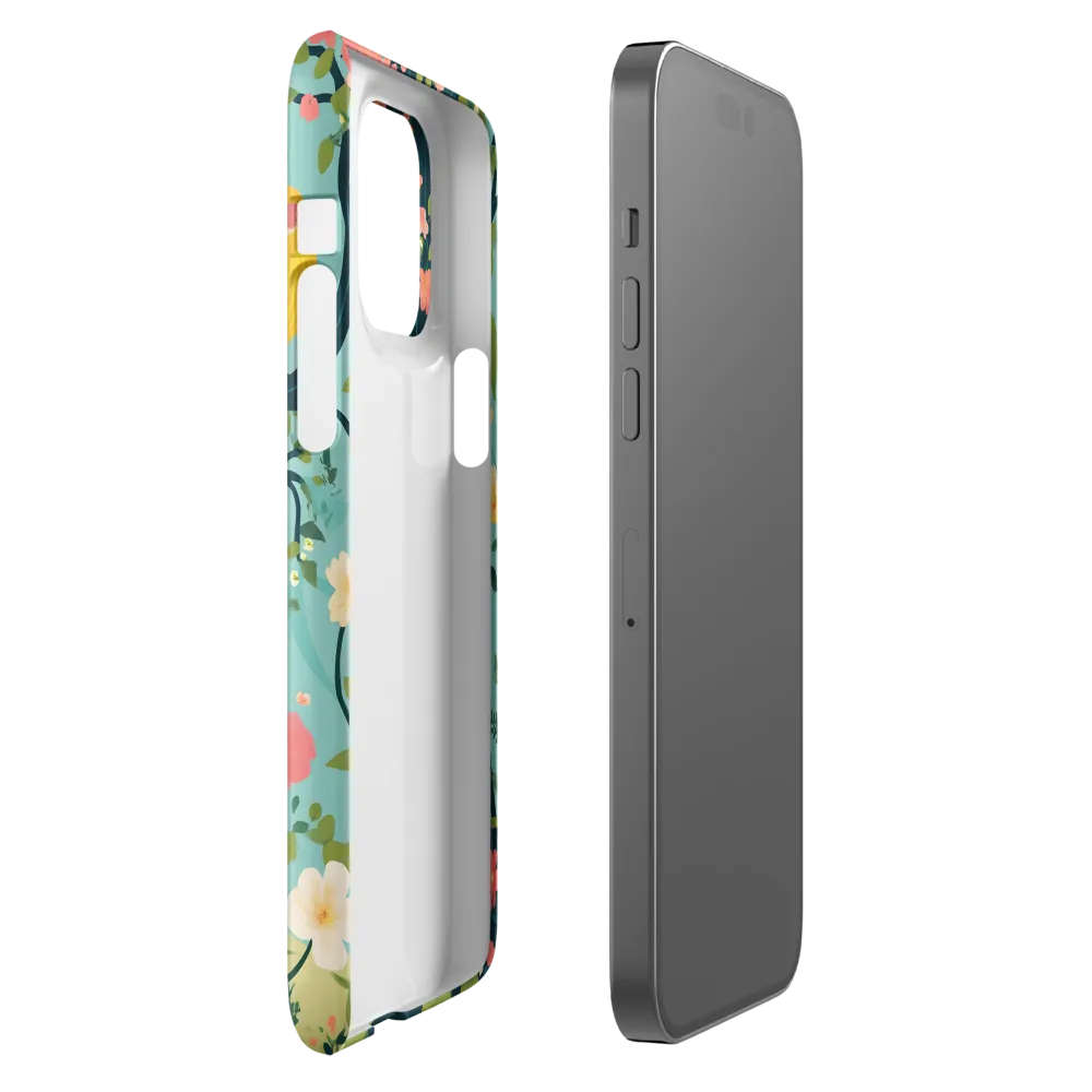 Harmony in Bloom | Phone Case |  14 Pro Max | Snap Case | Glossy