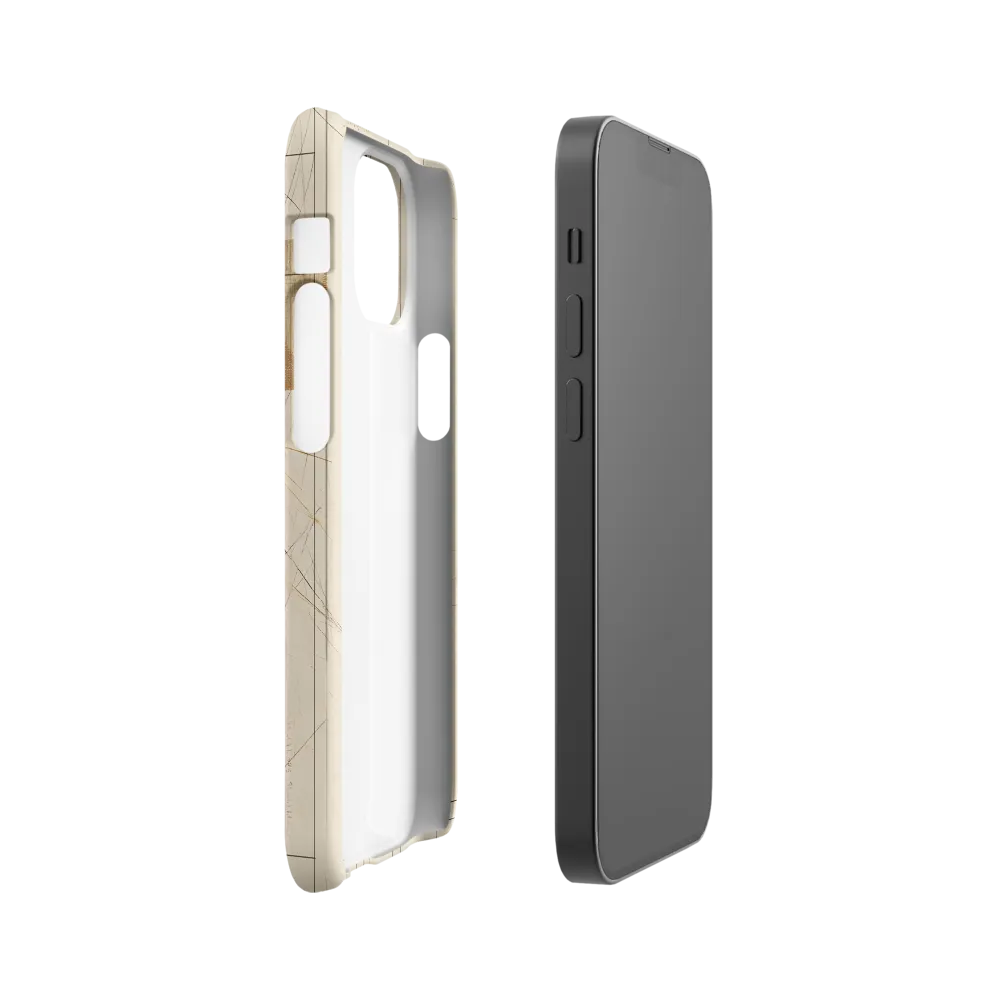 Elegance in Lines | Phone Case |  13 Mini | Snap Case | Matte
