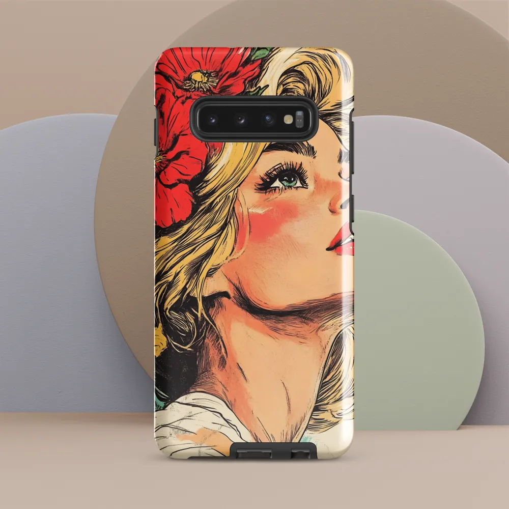 Serene Blossom | Phone Case |  S10 Plus | Tough Case | Glossy