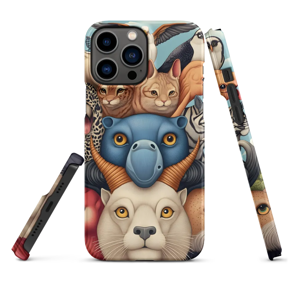 Harmonious Echoes of Wildlife | Phone Case |  13 Pro Max | Snap Case | Matte