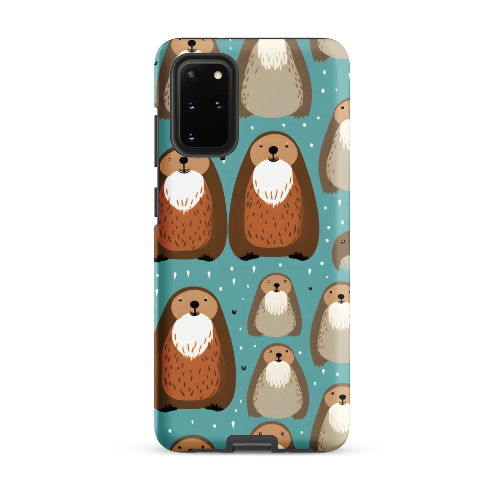 Whimsical Otter Pattern