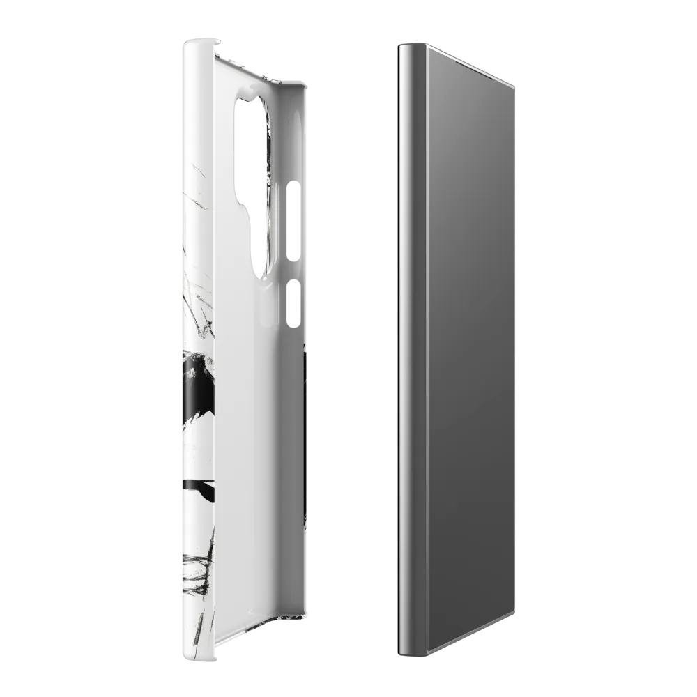 Intense Femininity in Monochrome | Phone Case |  S24 Ultra | Snap Case | Glossy