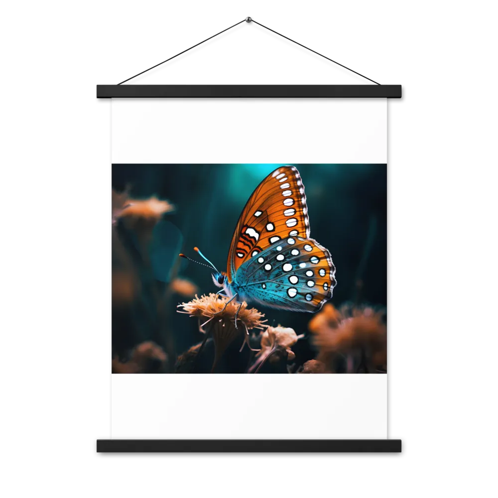 Whispers of Color: The Butterfly's Embrace