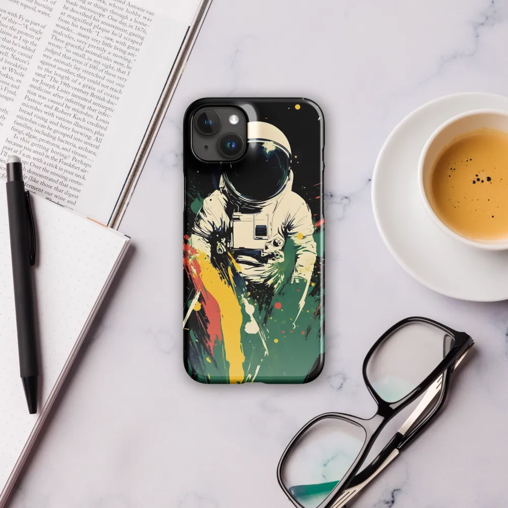 Cosmic Splash: The Astronaut's Journey