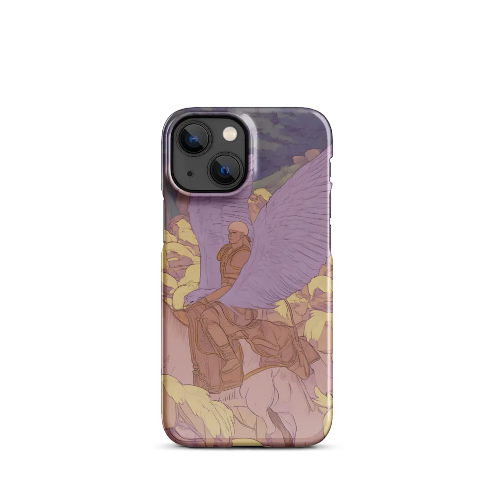 The Winged Guardian | Phone Case |  13 Mini | Snap Case | Glossy