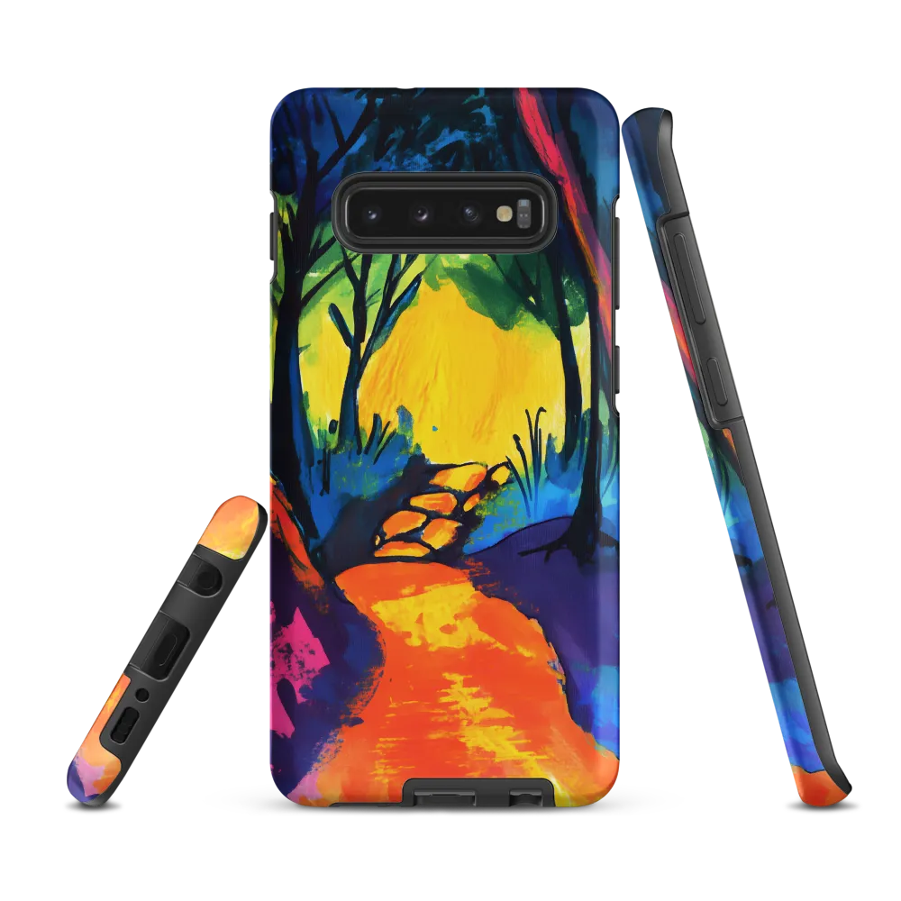 Path Through a Vibrant Forest