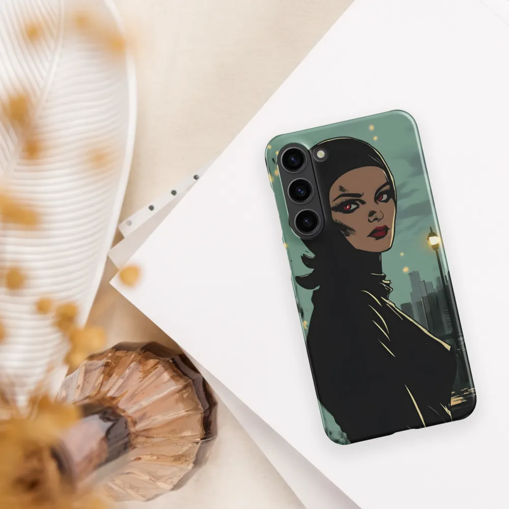 Shadows of Intrigue | Phone Case |  S23 Plus | Snap Case | Matte