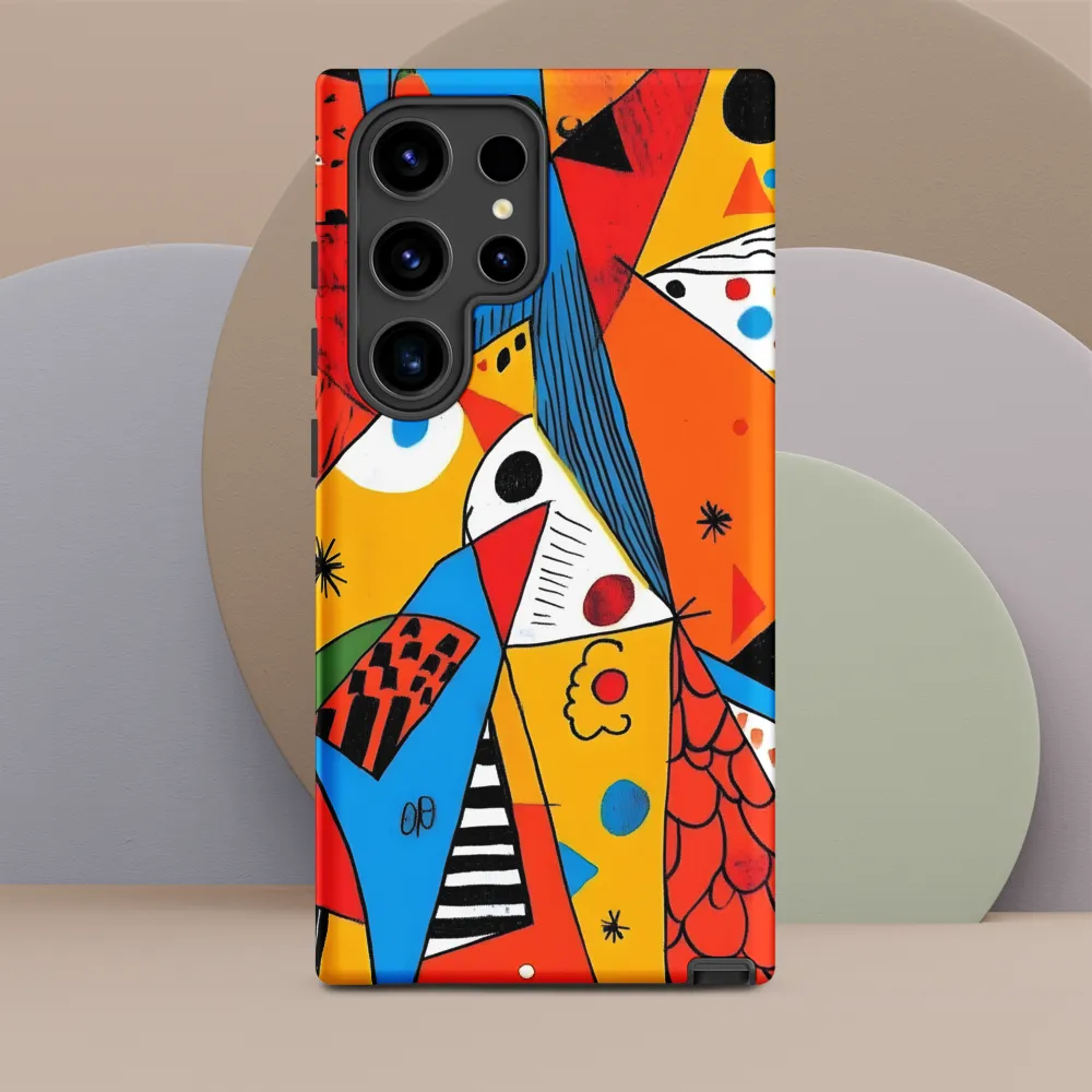 Geometric Playground: A Colorful Journey Through Abstract Landscapes