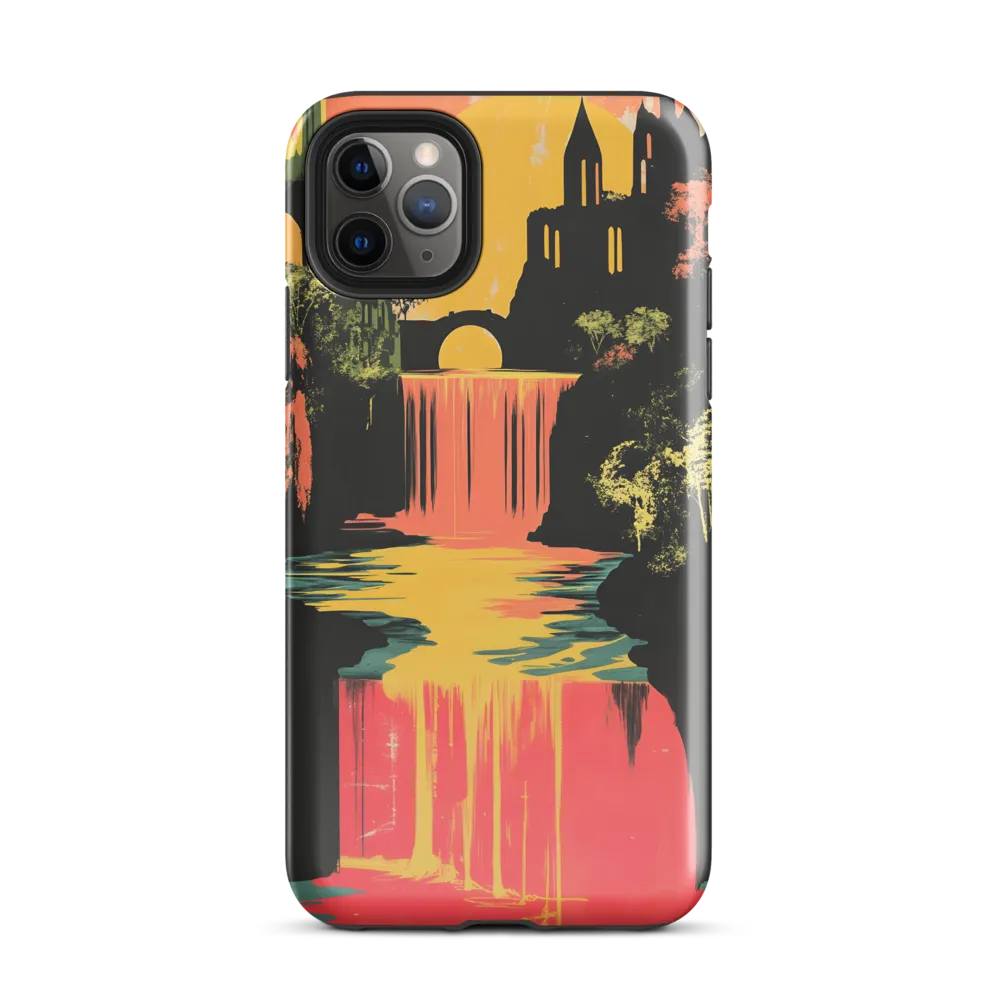 Elysian Echoes: A Surreal Reflections | Phone Case |  11 Pro Max | Tough Case | Glossy