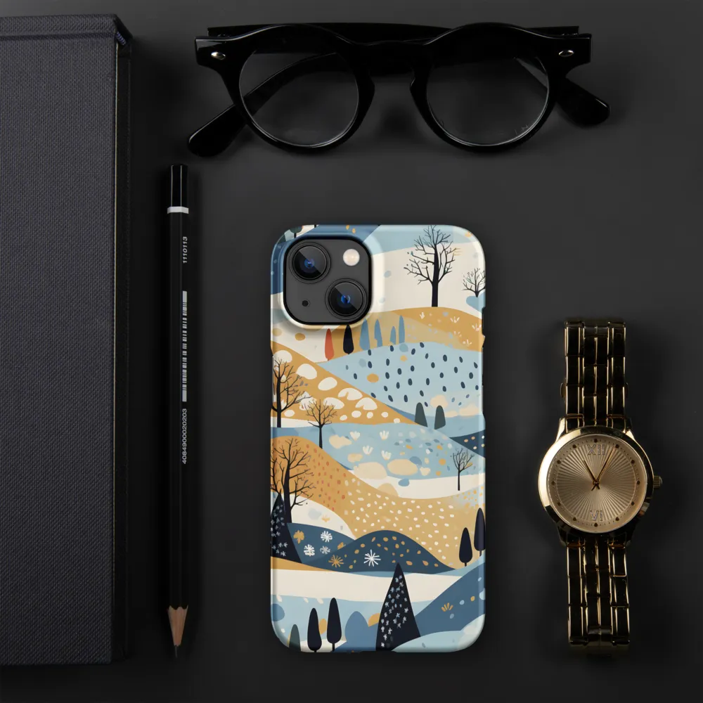 Whispers of a Playful Landscape | Phone Case |  13 | Snap Case | Matte