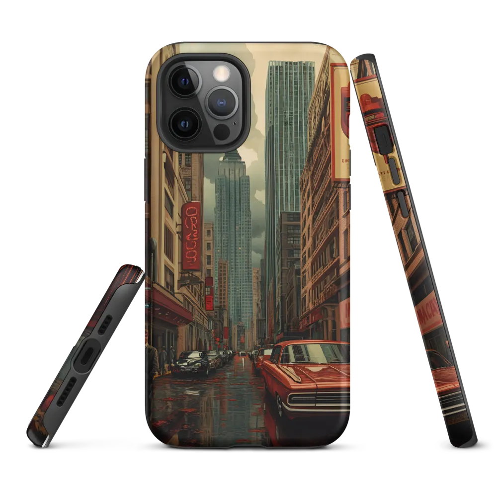 Nostalgic Cityscape: Reflections of a Forgotten Era