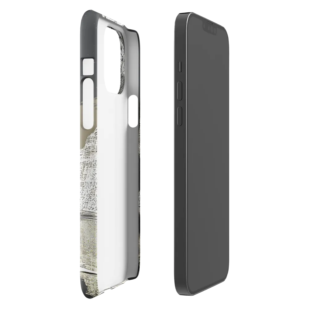 Reflections of a Futuristic Dreamscape | Phone Case |  13 Pro Max | Snap Case | Glossy