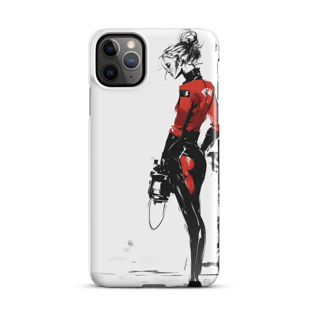 The Edgy Elegance | Phone Case |  11 Pro Max | Snap Case | Glossy