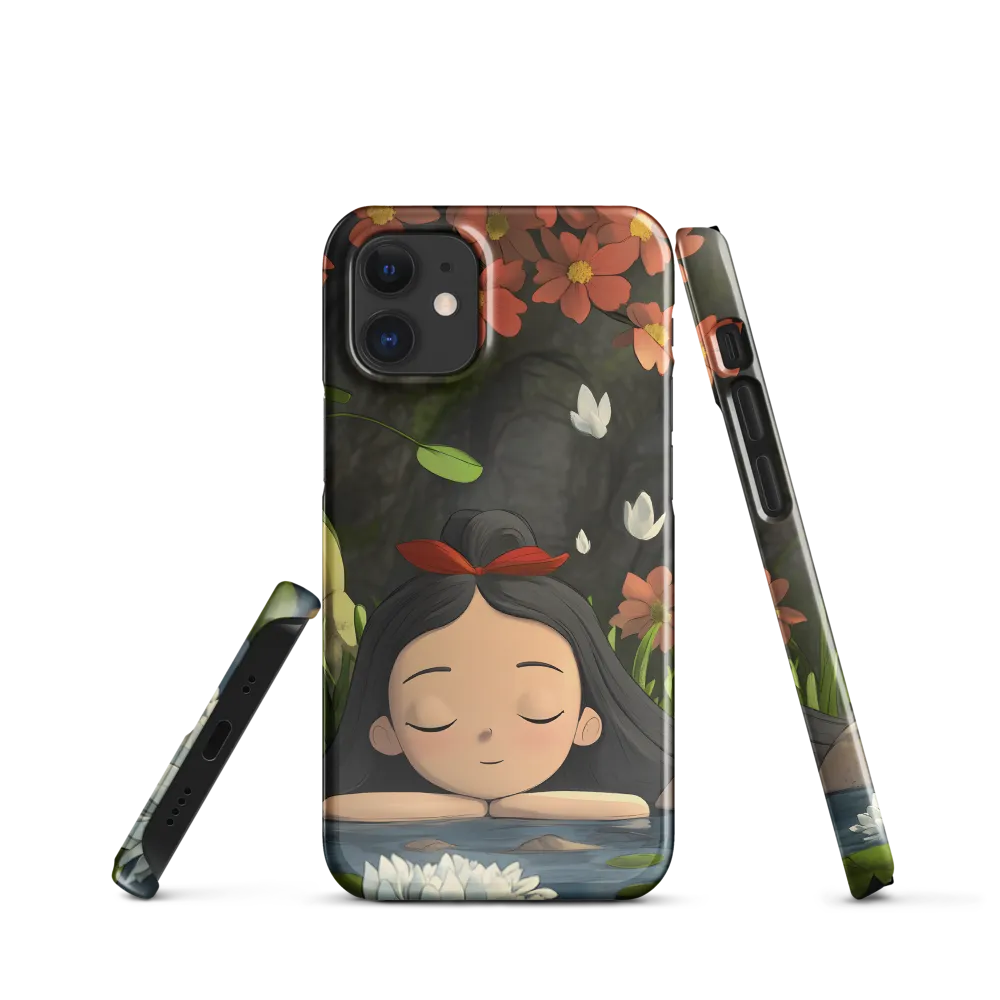 Tranquility by the Waterside | Phone Case |  12 Mini | Snap Case | Glossy