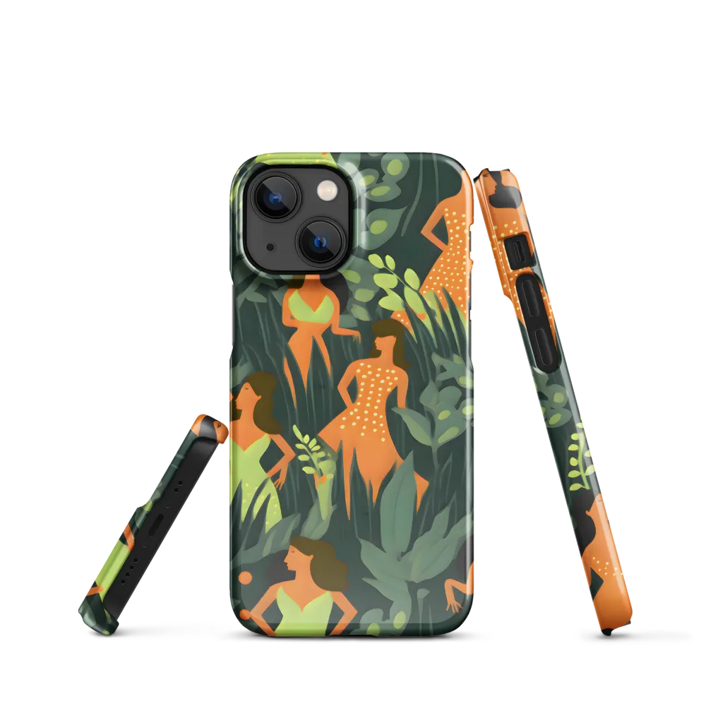 Playful Harmony in Patterns | Phone Case |  13 Mini | Snap Case | Glossy