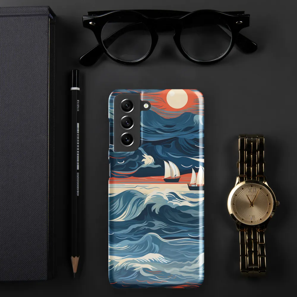 Ocean Whispers: A Voyage at Dusk