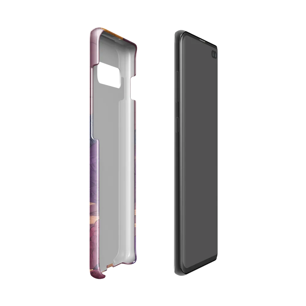 Journey into the Light | Phone Case |  S10 | Snap Case | Glossy