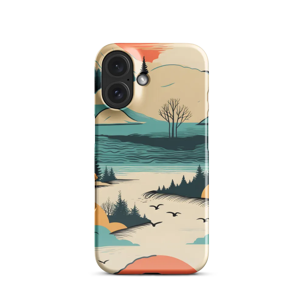 Tranquil Horizons | Phone Case |  16 | Snap Case | Glossy