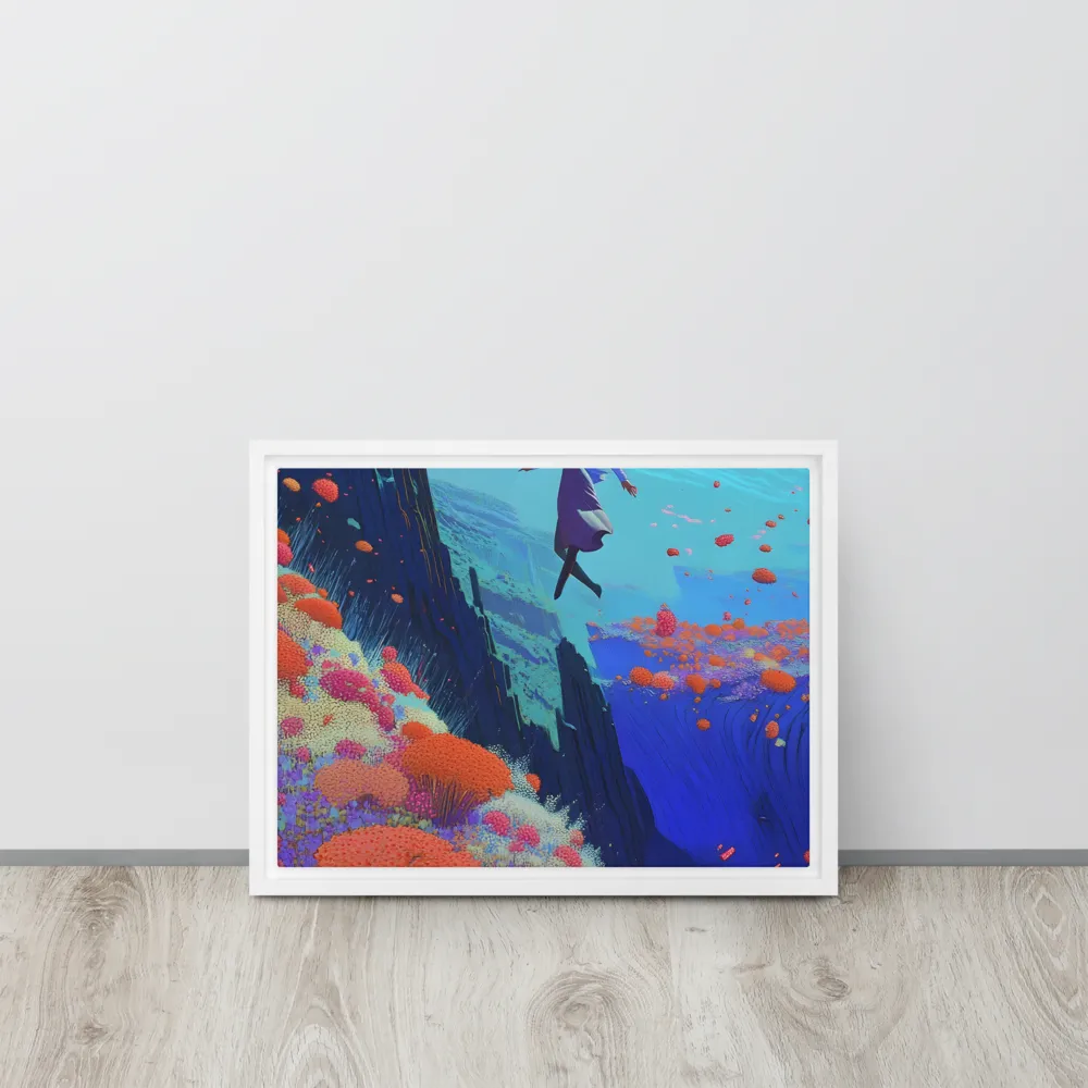 Whispers of Freedom | Canvas with White Frame | 12″×16″