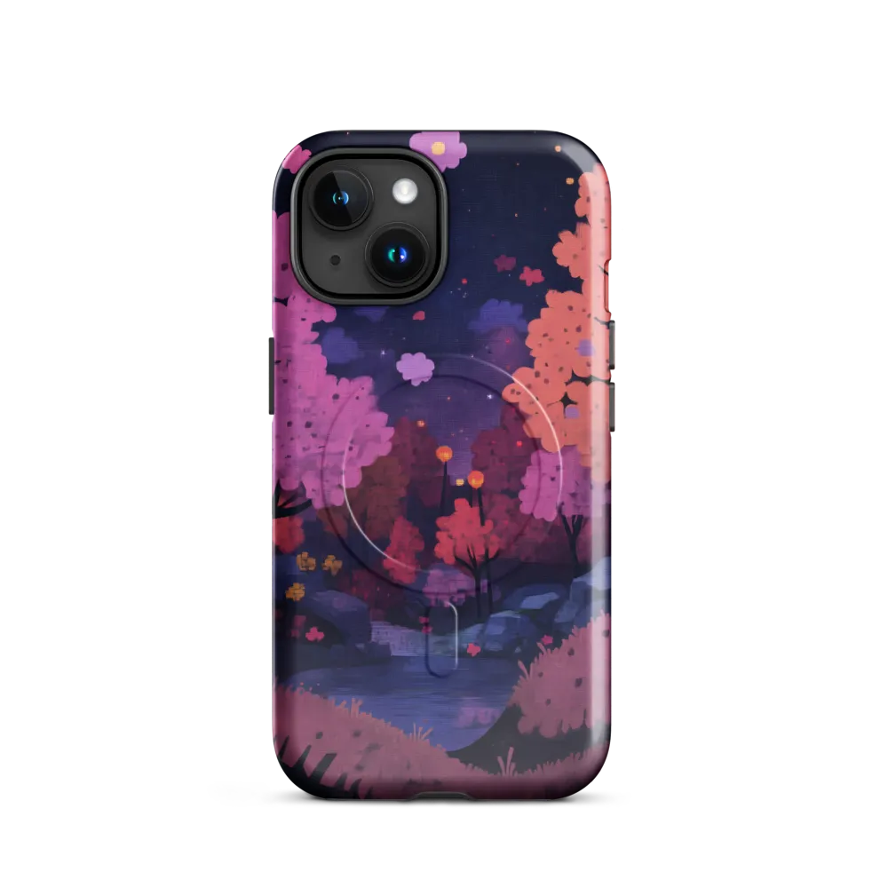 Whispers of Spring: A Serene Landscape | Phone Case |  15 | MagSafe® Tough Case | Glossy