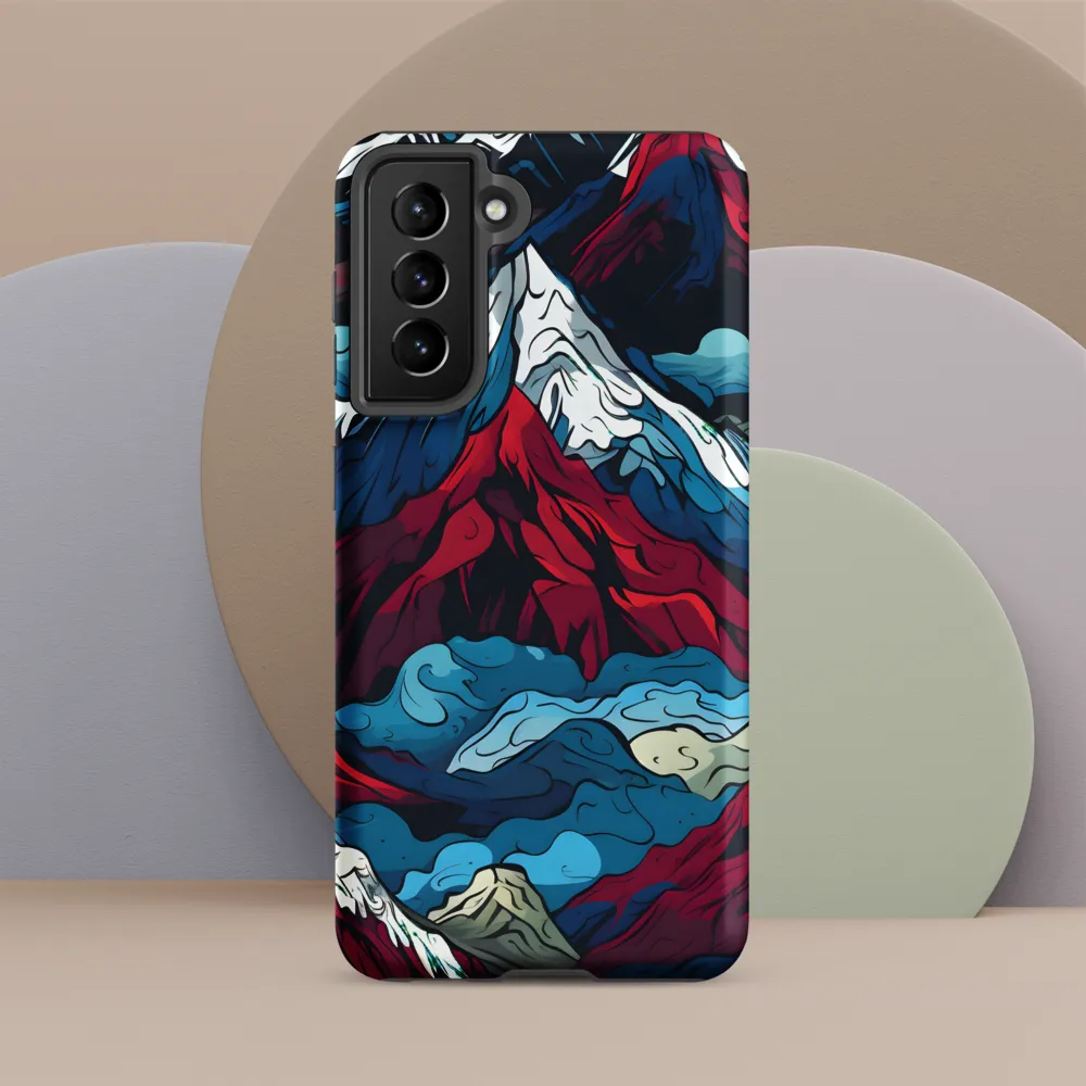 Mountain Majesty: An Abstract Voyage