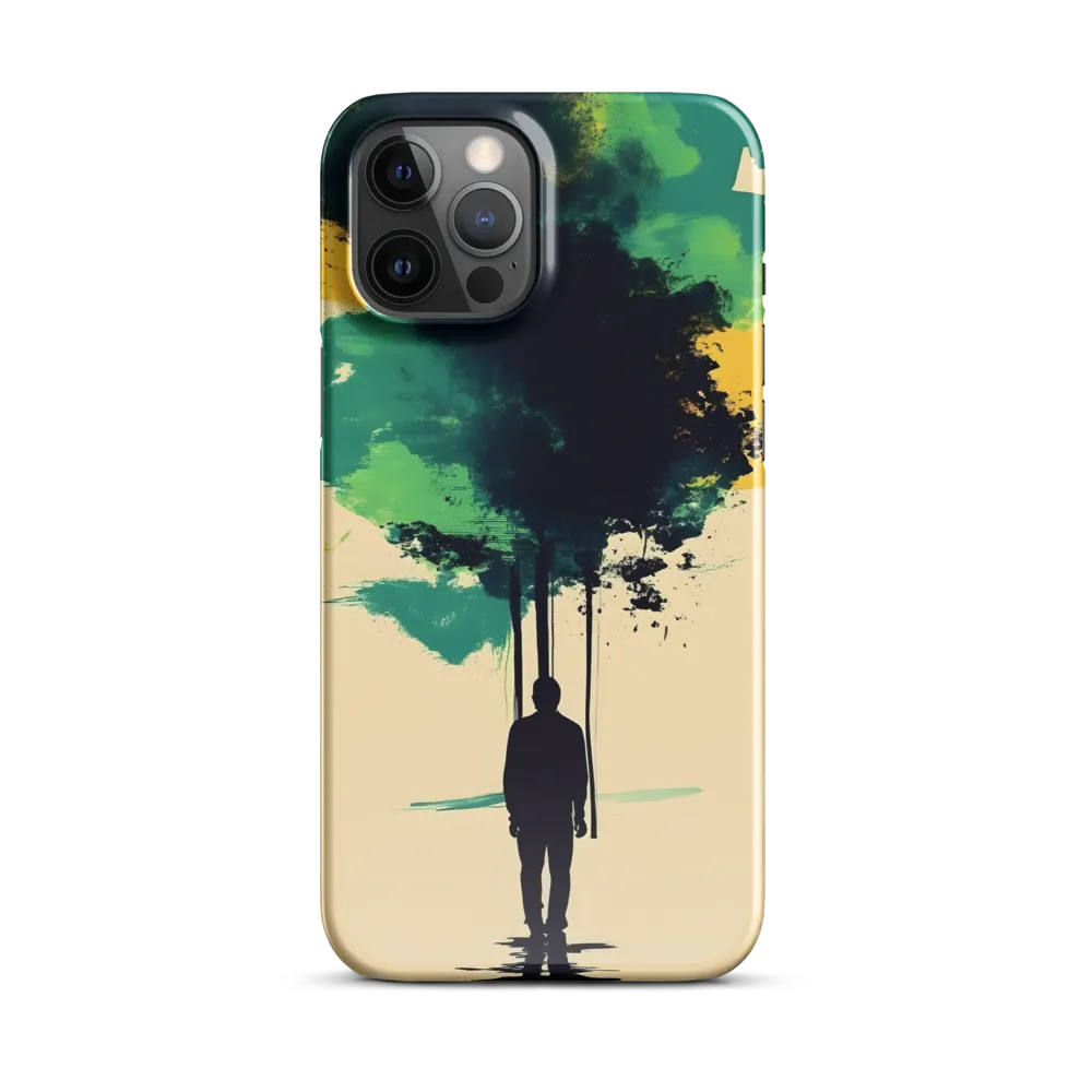 Whispers of Solitude | Phone Case |  12 Pro Max | Snap Case | Glossy