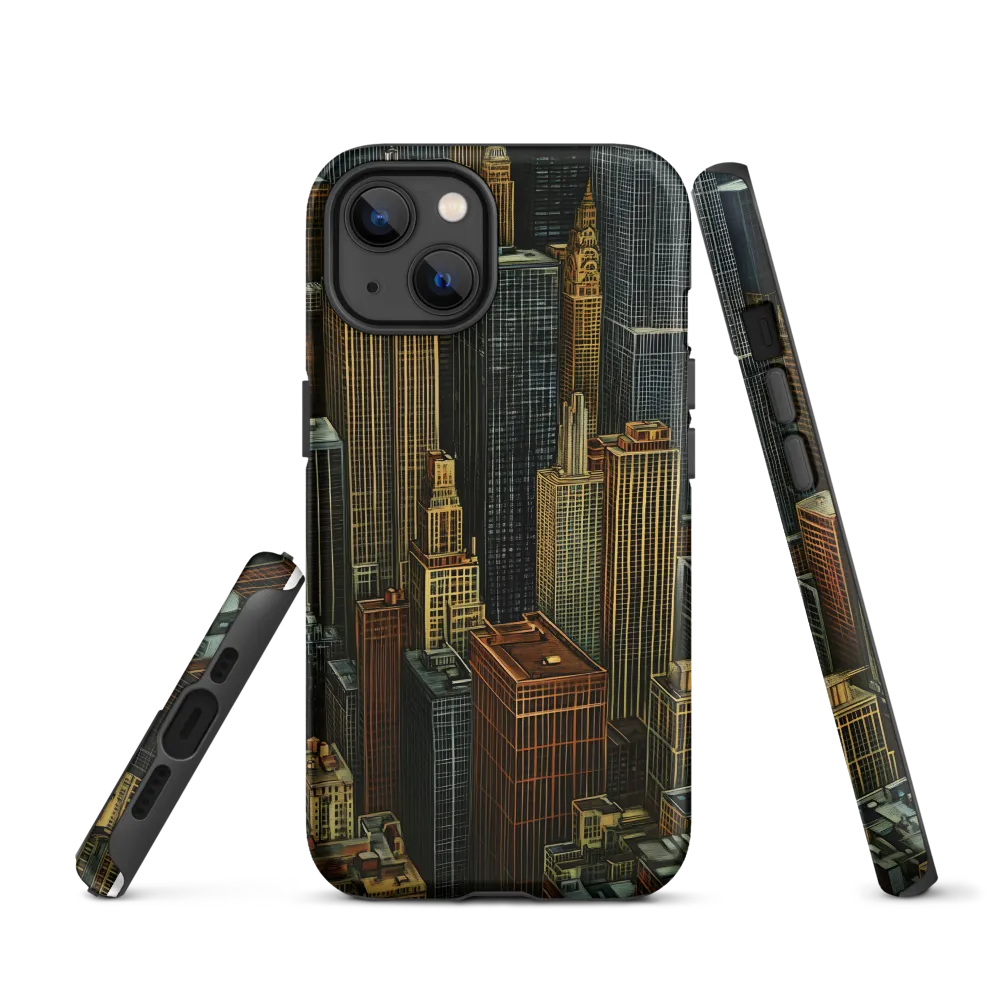 Urban Elegance: A Golden Cityscape
