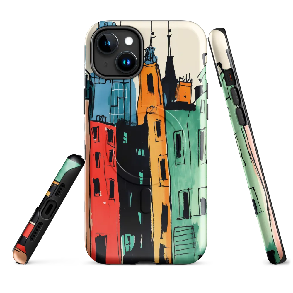 Urban Vibrance | Phone Case |  15 Plus | MagSafe® Tough Case | Glossy