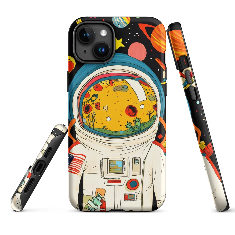 Cosmic Curiosity: Journey Within the Helmet
