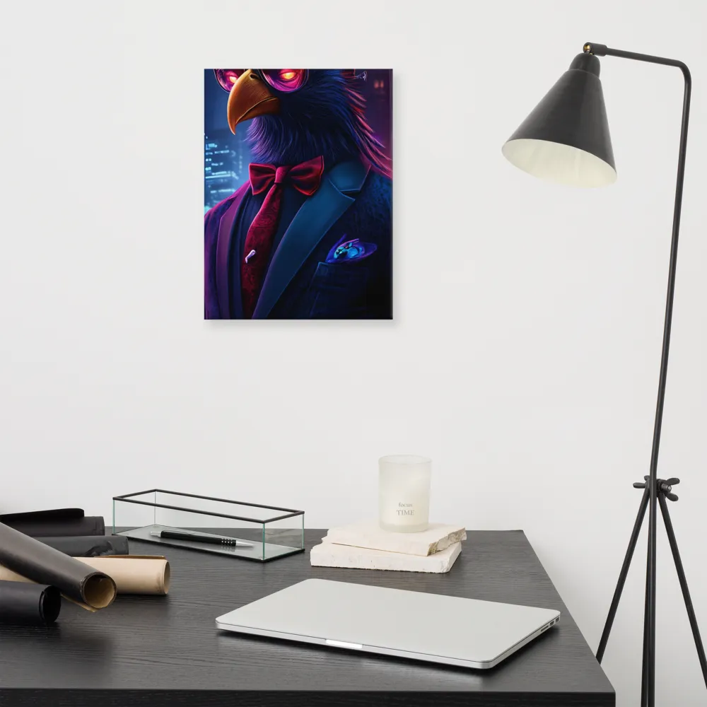 The Dapper Avian | Canvas | 12″×16″