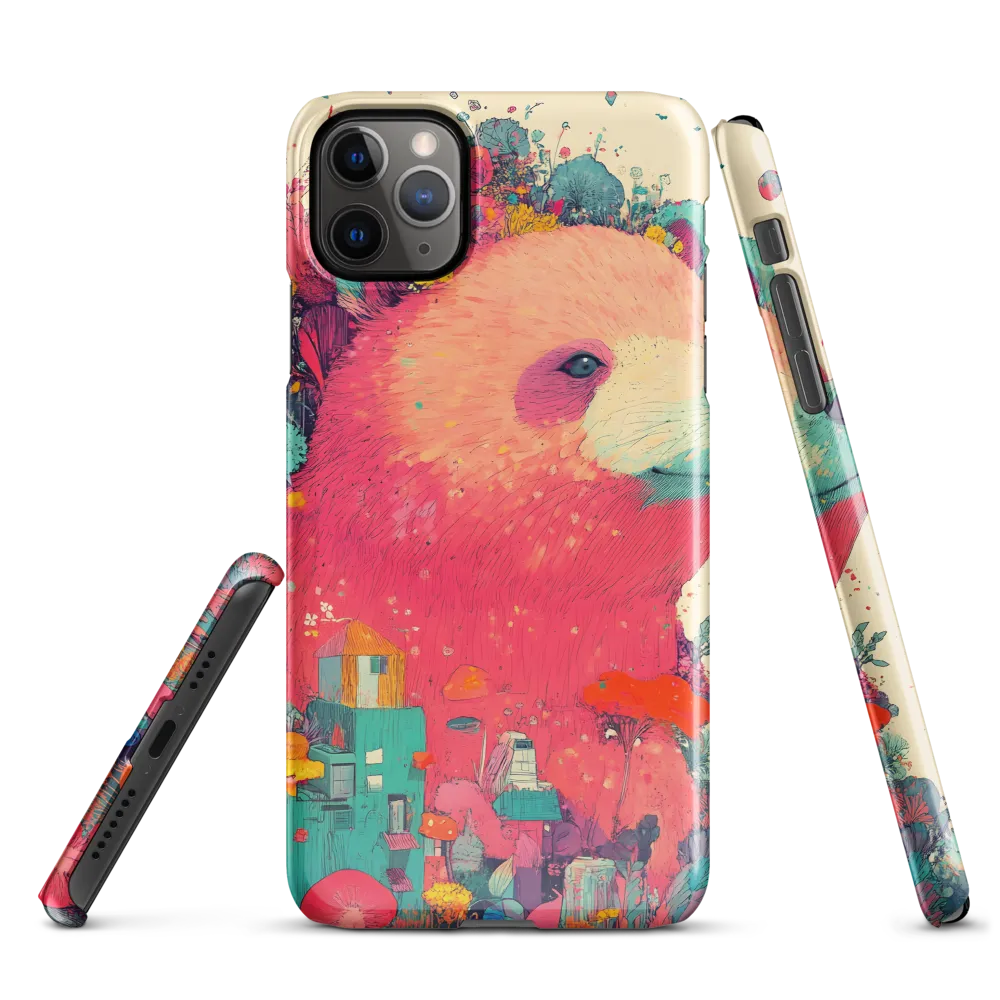 Whimsical Bear Blossom | Phone Case |  11 Pro Max | Snap Case | Glossy