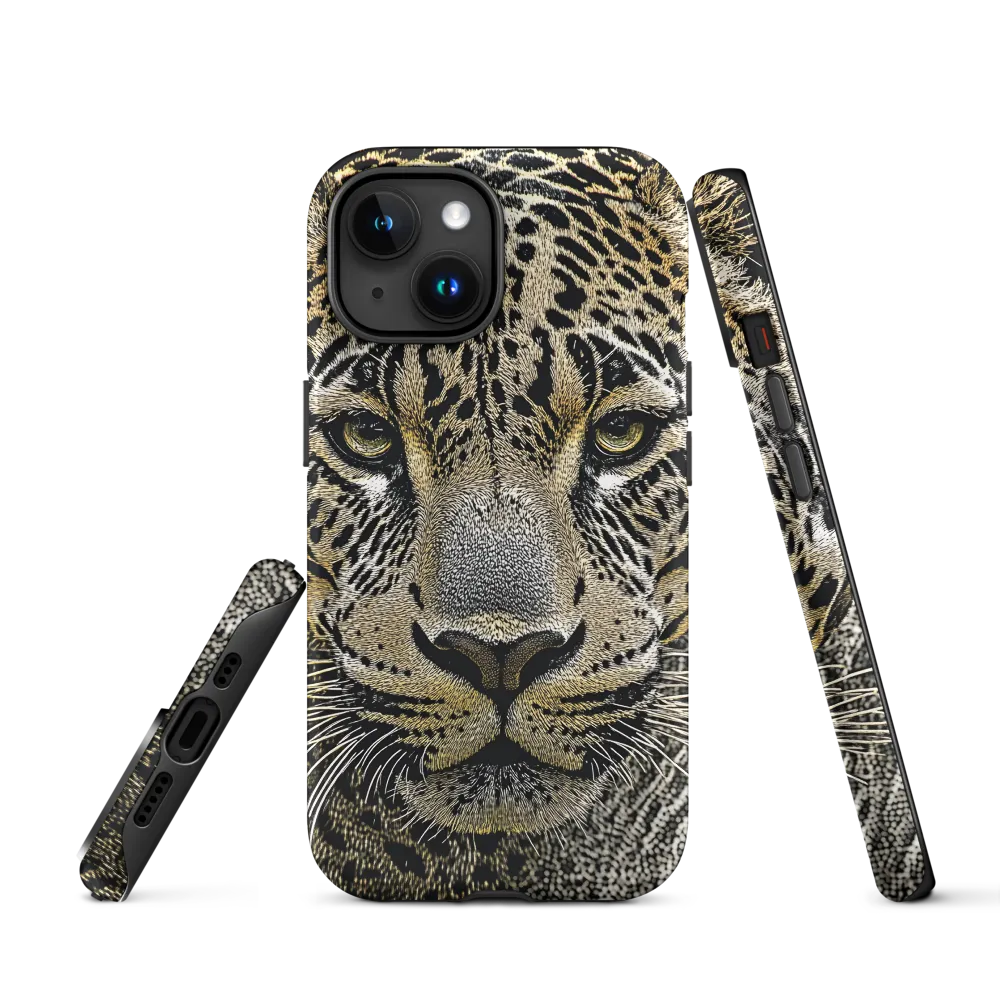 The Majestic Gaze: Portrait of a Leopard