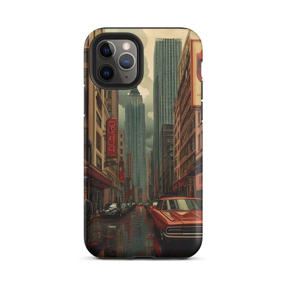 Nostalgic Cityscape: Reflections of a Forgotten Era