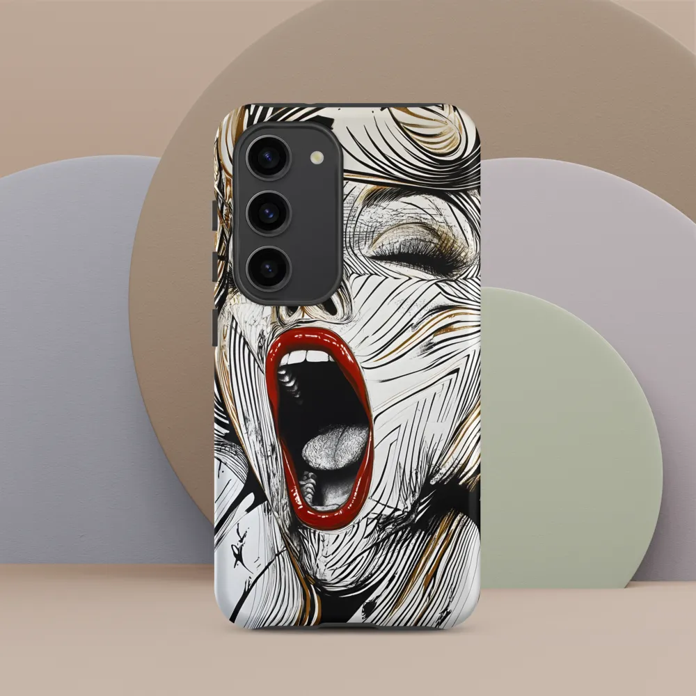 The anguished scream