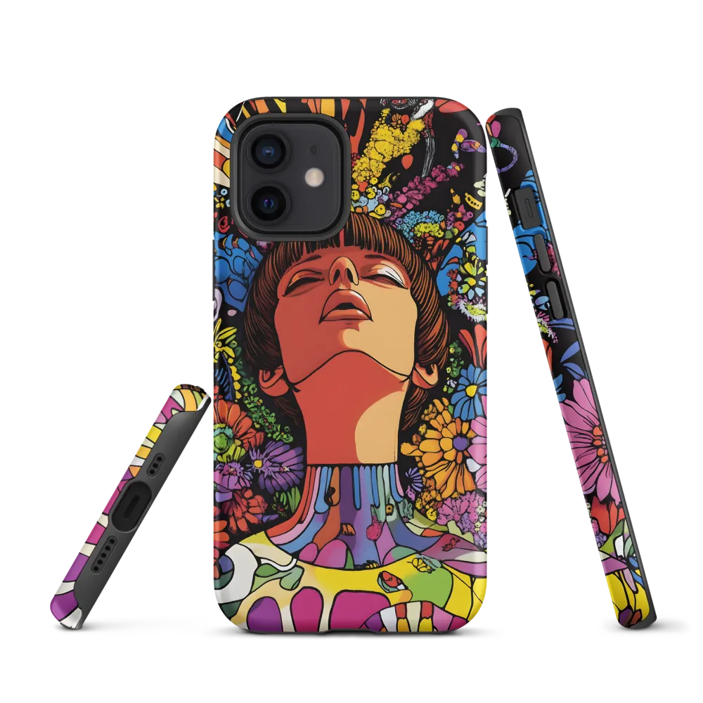 Vibrant Ecstasy: A Psychedelic Portrait